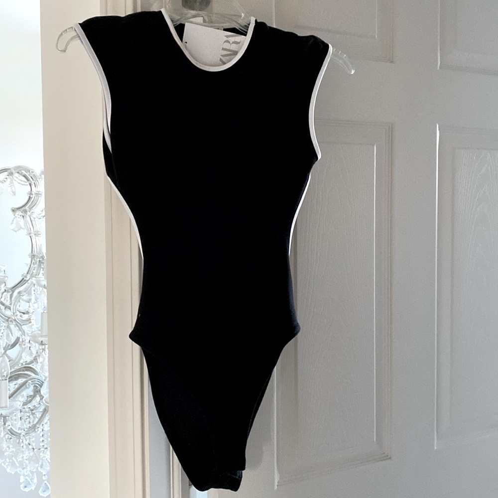 Zara open back top